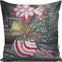 Aberto Design Cojín Multicolor de 43 x 43 cm con Relleno de Silicona